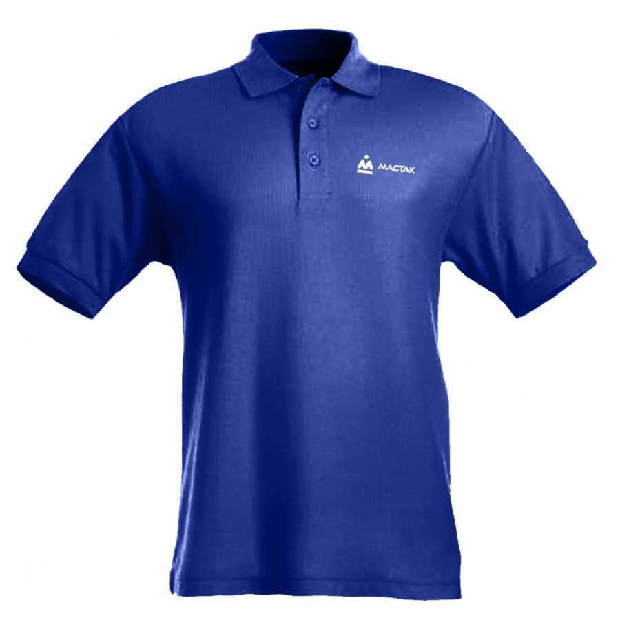 Поло с логотипом бренда "МАСТАК", размер XXXXL, синий МАСТАК ADT-201807XXXXL Брендированная одежда фото, изображение